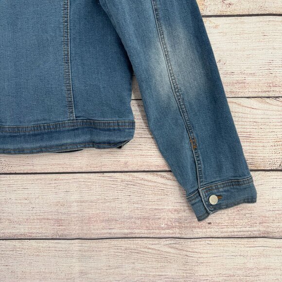 Ci Sono Stretch Denim Jacket Men's Size Large Blue Medium Wash‎ - Picture 6 of 11